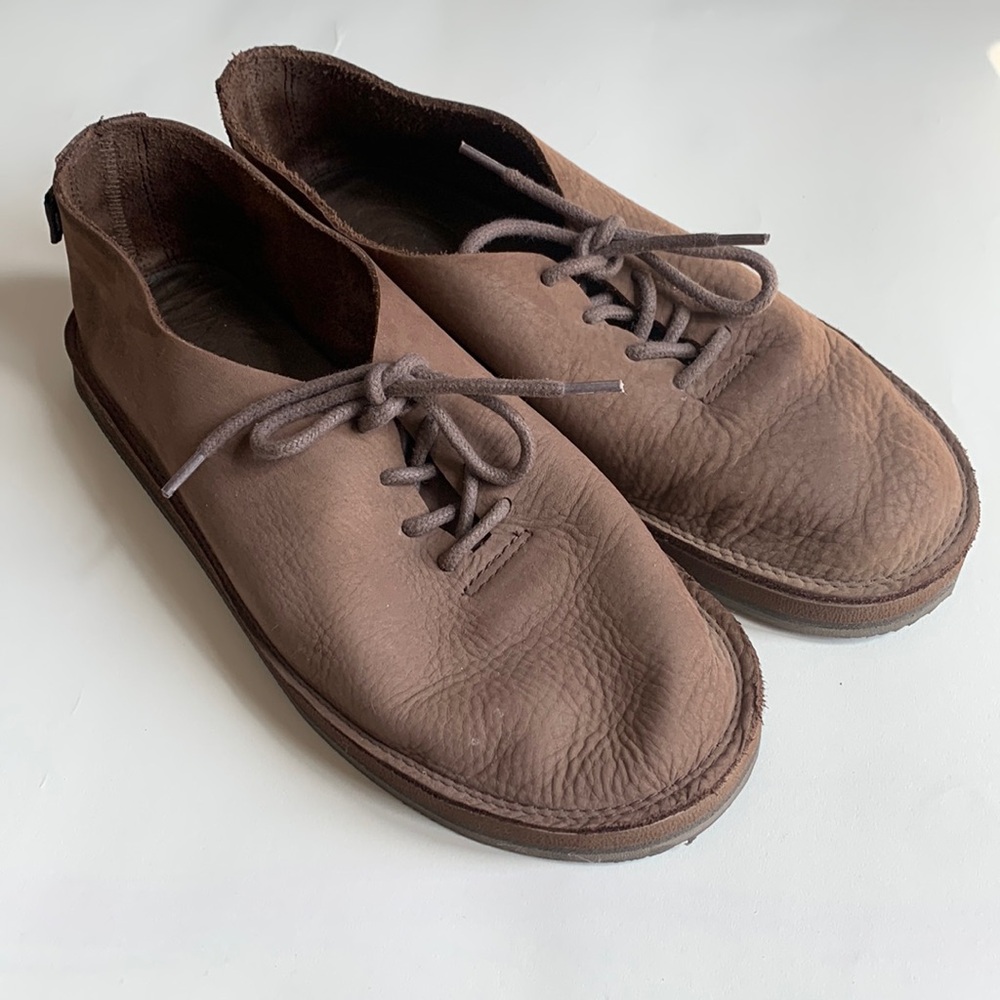 Size 7 Rainbow Moccasin styled shoe, tobaccoish brown